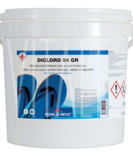 CLORO In Granuli – PISCINA SEMPLICE – “Dicloro 56” – (10 Kg)