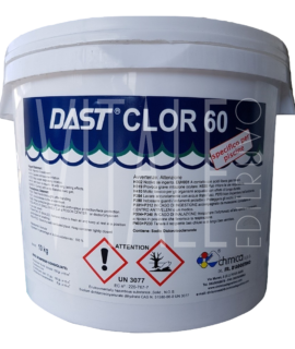 CLORO In Polvere – CHIMICA D’AGOSTINO – “Dast Clor 60” – (10 Kg)