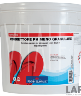 Riduttore PH in polvere – PISCINA SEMPLICE – Correttore Ph- Granulare 8 Kg