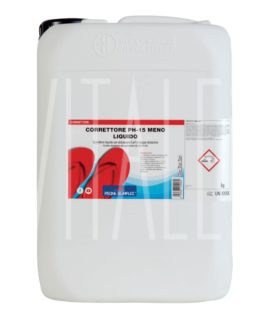 Riduttore PH liquido – PISCINA SEMPLICE – Correttore Ph- 15 Liquido 25 Kg