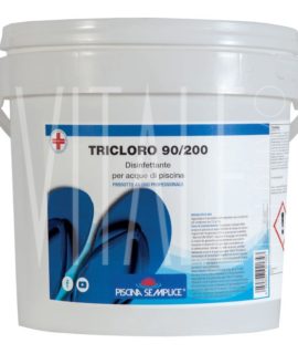 CLORO in Pastiglie – PISCINA SEMPLICE – Tricloro 90/200 5 Kg