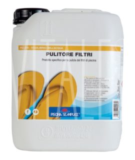 Pulitore Per Filtri – PISCINA SEMPLICE – Pulitore Filtri 5 Kg