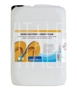 Sgrassatore Teli Piscina – PISCINA SEMPLICE – Sgrassatore Liner Foam 10 Kg