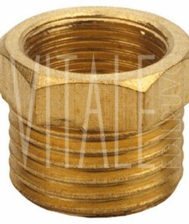 RIDUZIONE OTTONE GIALLO   1/2 x 1/4