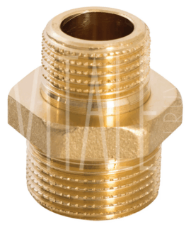 NIPLES OTTONE RIDOTTO 1′ x 3/4