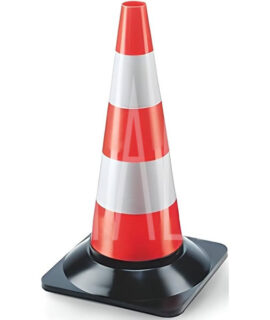 CONO/BIRILLO SEGNALETICO IN PVC 50 cm