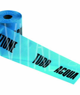 NASTRO SEGNALETICO BLU ACQUA 200 mt