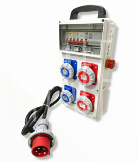 QUADRO DI DISTRIBUZIONE 380V CON PULSANTE DI EMERGENZA