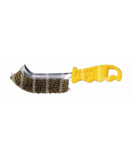 SPAZZOLA CON MANICO OTTONE – 230mm