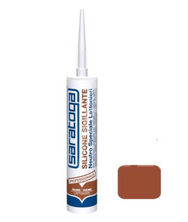 SARATOGA SILICONE NEUTRO RAME LAMIERA