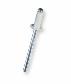RIVETTI ALL. BIANCO 4.0X10mm -100pz