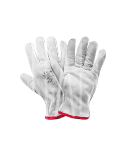 GUANTI DA LAVORO PELLE-CROSTA TG 10