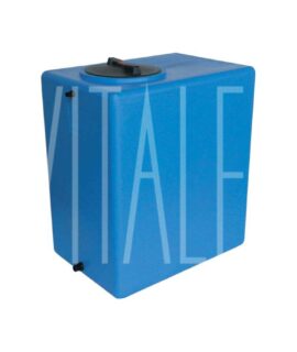 Serbatoio da 500 LITRI in PE atossico parallelepipedo VERTICALE da ESTERNO